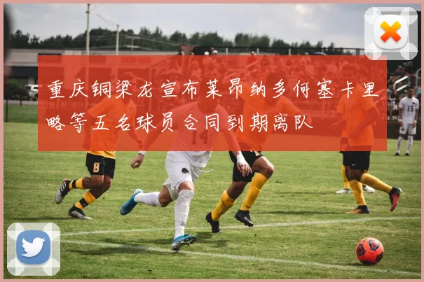 重庆铜梁龙宣布莱昂纳多何塞卡里略等五名球员合同到期离队