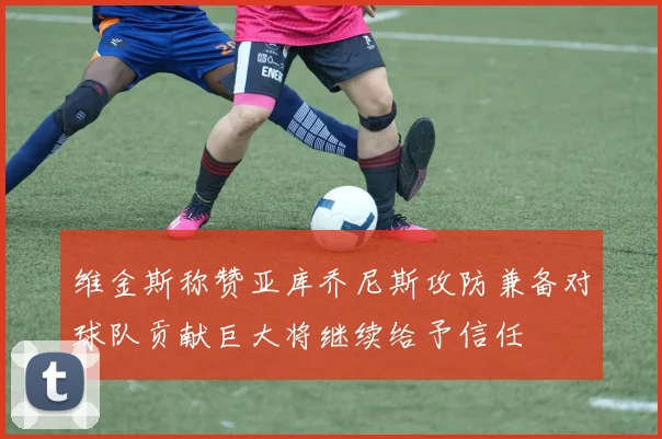 维金斯称赞亚库乔尼斯攻防兼备对球队贡献巨大将继续给予信任